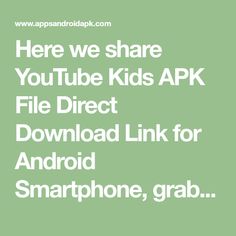 Best free android apps for kids